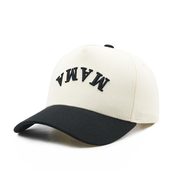 Upside Down Mama Trucker Hat Adjustable Snapback Cap Vintage Baseball Style main image 4